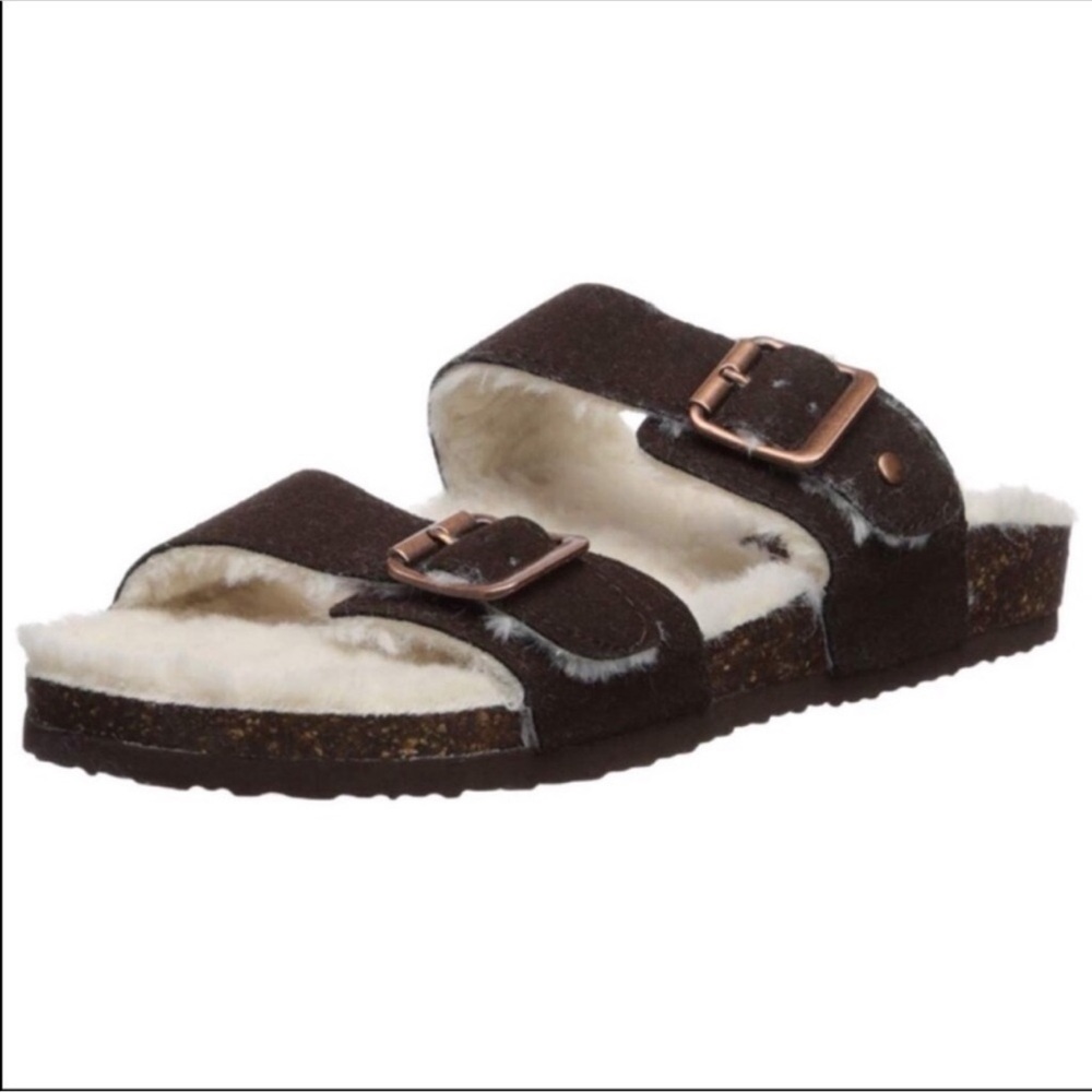 🆕Madden Girl BRANDO F Slide Leather Sandals